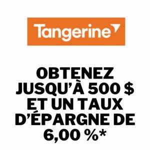 tangerine offre