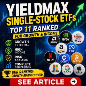 Best YieldMax single-stock ETFs ranked for 2026 including AMDY, NVDY, TSMY, AMZY and FBY